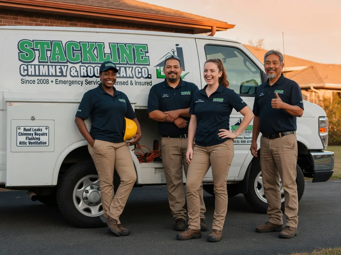 Chimney flashing repair company in Redford, MI